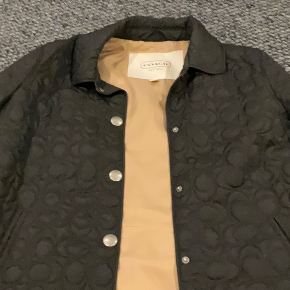 Coach jacket/coat Sz L large authentic